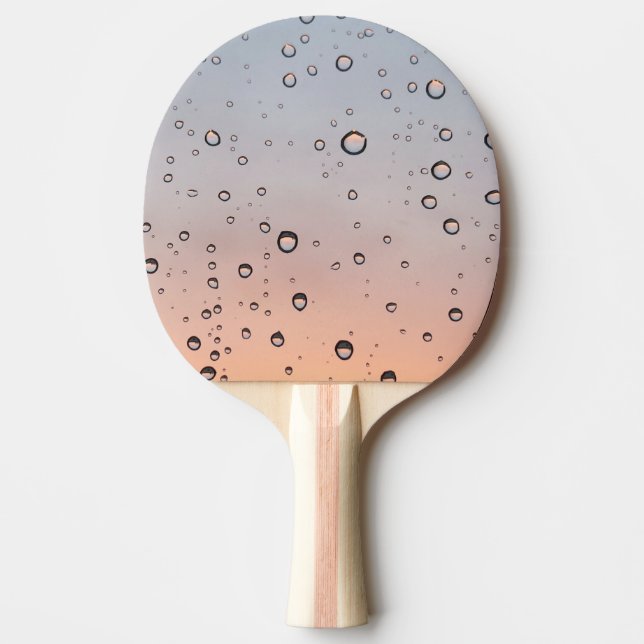 Pala De Ping Pong gotas de agua (Anverso)