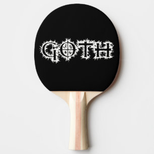 Pala De Ping Pong Gótico