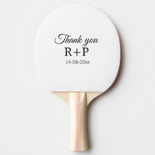Pala De Ping Pong Gracias agregar la letra inicial del nombre de la