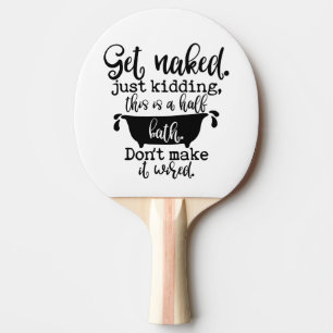 Pala De Ping Pong Gracioso Diseño De Baño Para Su Decoración Domésti