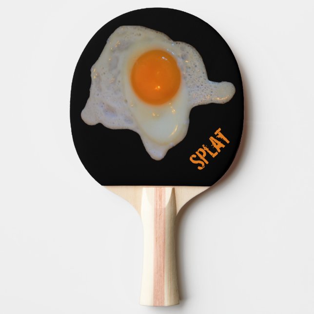 Pala De Ping Pong Gracioso huevo frito (Anverso)