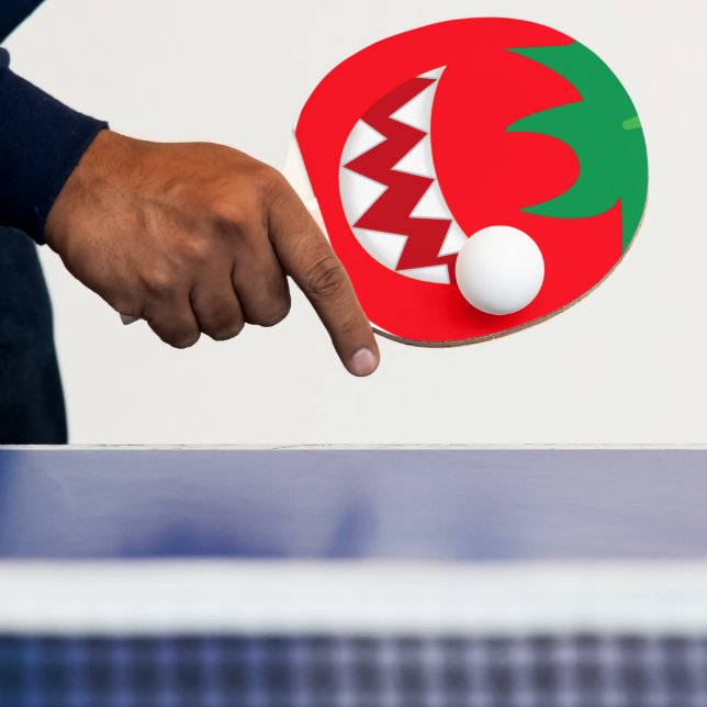 Pala De Ping Pong Gracioso tomate loco (in situ)