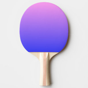 Pala De Ping Pong Gradiente violeta y azul