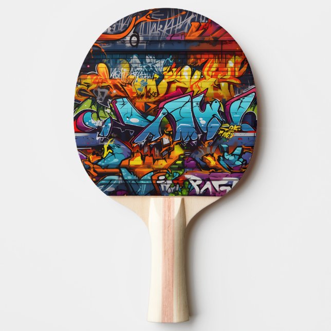 Pala De Ping Pong Graffiti Ping Pong Paddle (Anverso)