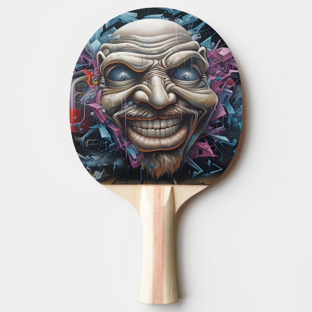 Pala De Ping Pong Graffiti Ping Pong Paddle (Anverso)