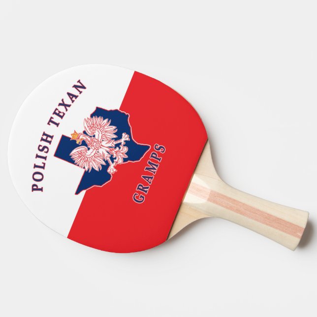 Pala De Ping Pong Gramps texanas polacas (Lateral)