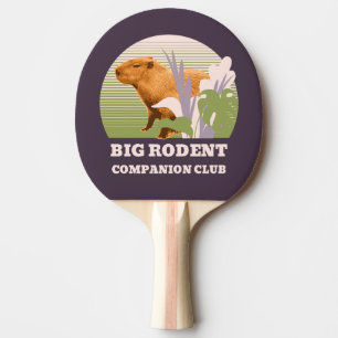 Pala De Ping Pong Gran Club de Compañeros de Roedores Capibara