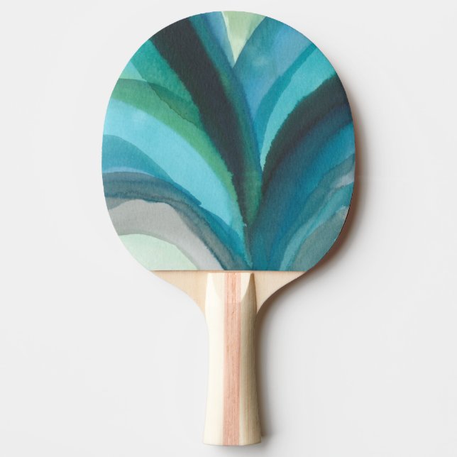 Pala De Ping Pong Gran hoja azul I (Anverso)