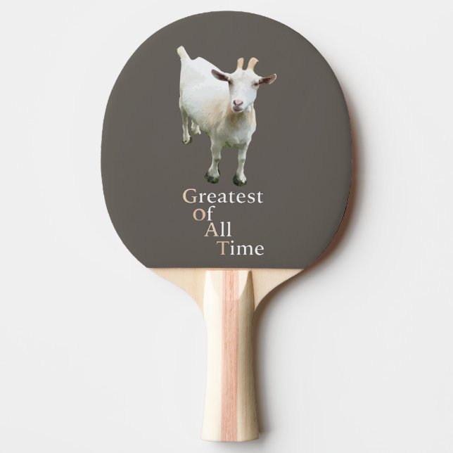 Pala De Ping Pong Greatest of all time Goat (Anverso)