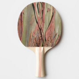 Pala De Ping Pong Green Camo Tree Bark Ping Pong Paddle