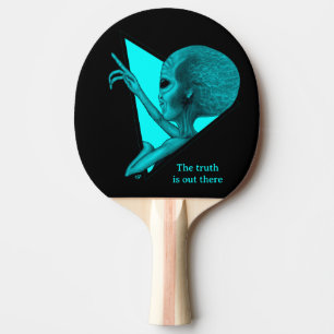 Pala De Ping Pong Grey Alien, la verdad está ahí fuera