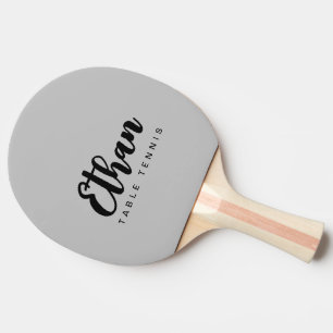 Pala De Ping Pong Gris Table-Tennis Script Name Ping-Pong paddle