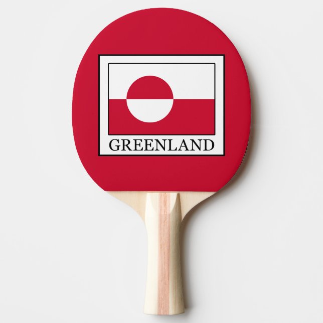 Pala De Ping Pong Groenlandia (Anverso)