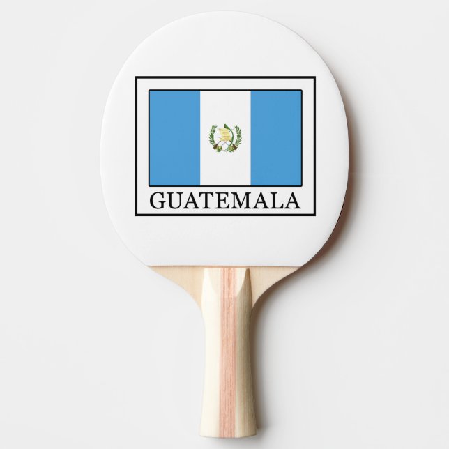 Pala De Ping Pong Guatemala (Anverso)