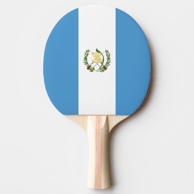 Pala De Ping Pong Guatemala flag  (Anverso)