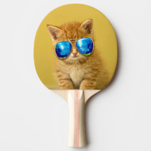 Pala De Ping Pong Guay Kitten en gafas de sol