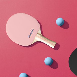 Pala De Ping Pong Guión de nombres personalizado Colores totalmente