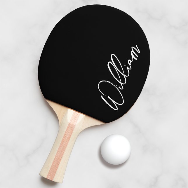 Pala De Ping Pong Guión moderno Nombre personalizado Ping Pong Paddl (Subido por el creador)