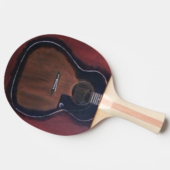 Pala De Ping Pong Guitarra (Lateral)
