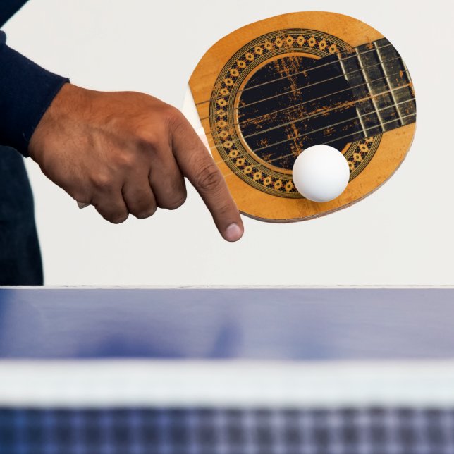 Pala De Ping Pong Guitarra Acústica (in situ)
