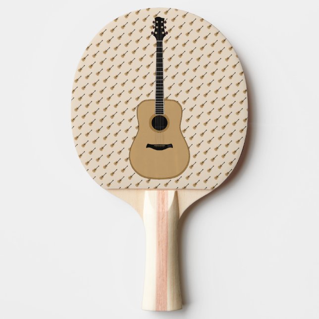 Pala De Ping Pong Guitarra encantadora (Anverso)