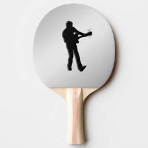Pala De Ping Pong Guitarrista Plata