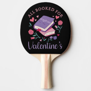 Pala De Ping Pong Gusano de libros - Todo preparado para San Valentí