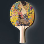 Pala De Ping Pong Gustav Klimt - Dama de fans<br><div class="desc">Dama con ventilador - Gustav Klimt,  Óleo sobre lienzo,  1917-1918</div>
