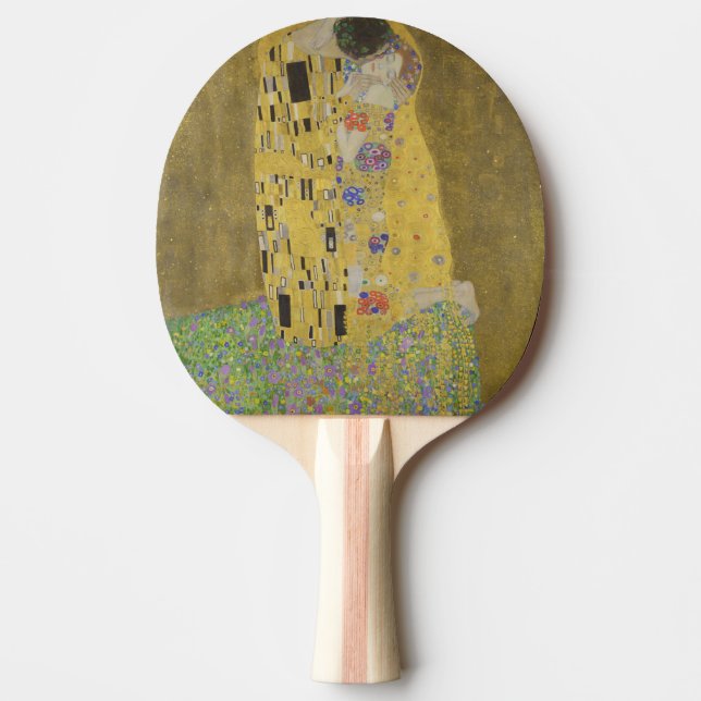 Pala De Ping Pong Gustav Klimt El Beso (Anverso)