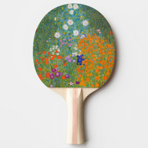 Pala De Ping Pong Gustav Klimt - Jardín de flores