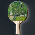 Pala De Ping Pong Gustav Klimt - La Casa de la Guardia<br><div class="desc">Casa de Guardaboschi / Casa en Weissenbach del Lago Attersee - Gustav Klimt,  Petróleo en lienzo,  1912</div>