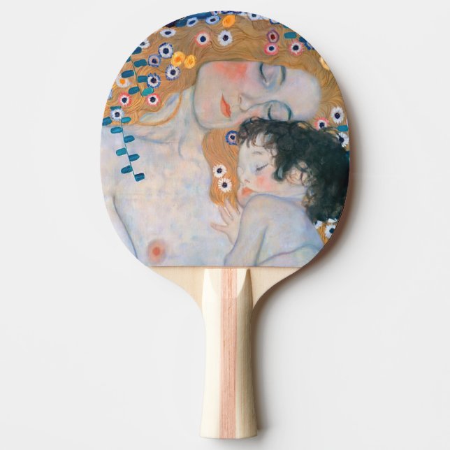 Pala De Ping Pong Gustav Klimt - Madre e hijo (Anverso)