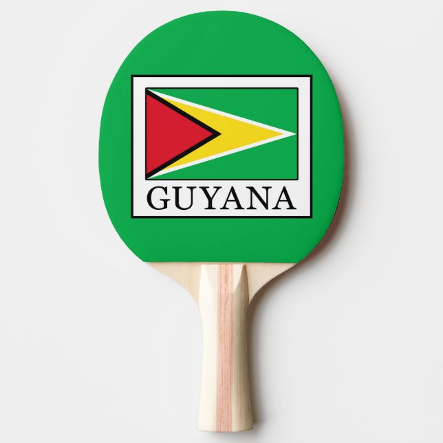 Pala De Ping Pong Guyana (Anverso)
