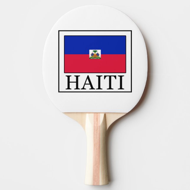 Pala De Ping Pong Haití (Anverso)