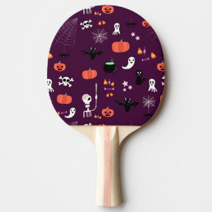 Pala De Ping Pong Halloween