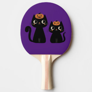 Pala De Ping Pong Halloween/otoño/otoño/otoño/calabaza/gato