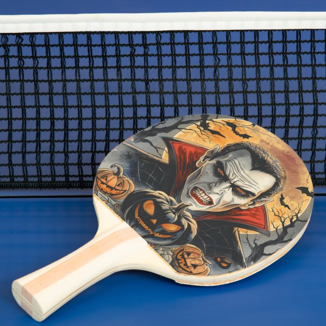 Pala De Ping Pong Halloween, vampiro sediento de sangre (in situ)