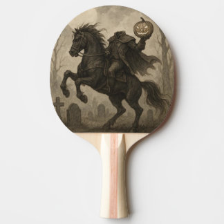 Pala De Ping Pong Halloween vintage/gótico de jinetes sin cabeza/oto