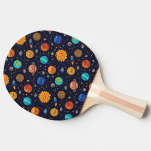 Pala De Ping Pong Happy Planets Ping Pong Paddle