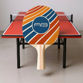 Pala De Ping Pong Harvest Gold Stripes de 1970
