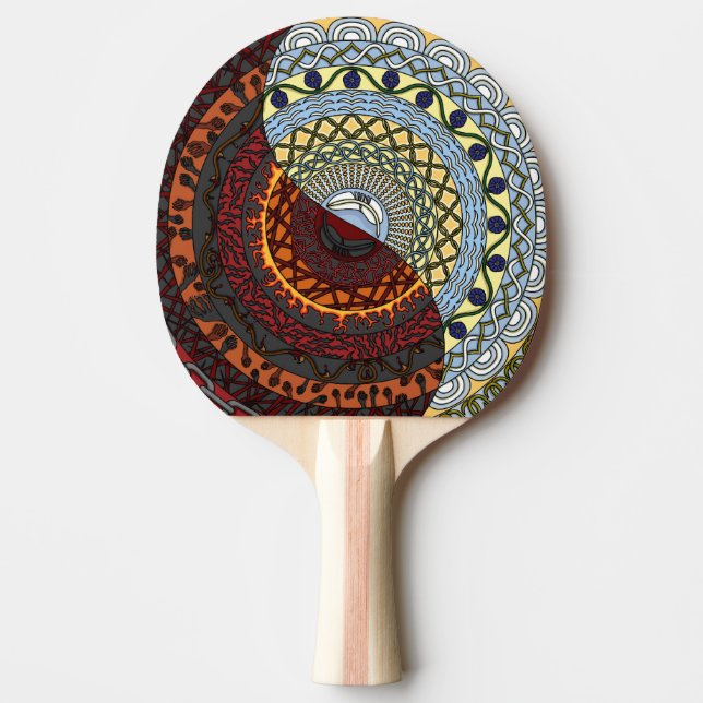 Pala De Ping Pong Heaven and Hell Ping Pong Paddle (Anverso)