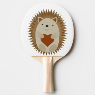 Pala De Ping Pong Hedgehog Heart