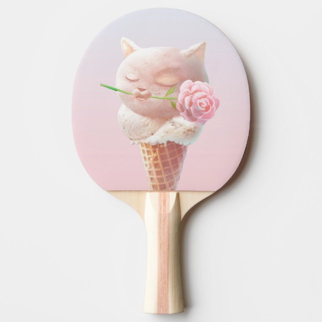 Pala De Ping Pong Helado Kitty - Rosy & Dreamy (Anverso)