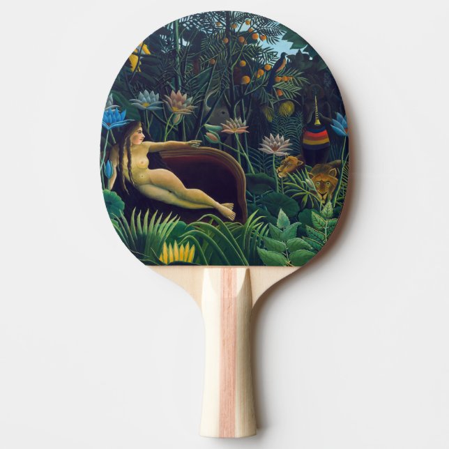 Pala De Ping Pong Henri Rousseau - El sueño / Le Reve (Anverso)
