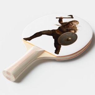 Pala De Ping Pong Héroes Vikingos Bárbaros Ping Pong Paddle