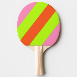Pala De Ping Pong HI-VIS y negrita rosada