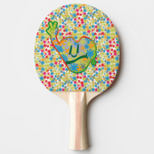 Pala De Ping Pong Hippie Heart ICON 2024 BY MASANSER