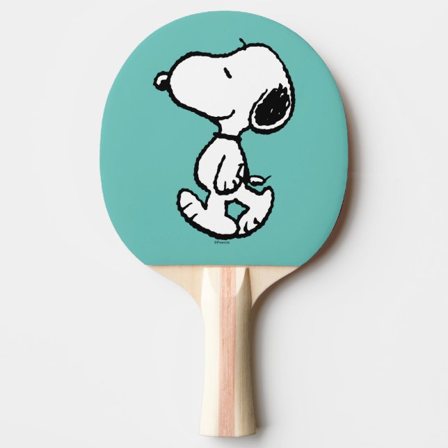 Pala De Ping Pong Historietas clásicas de Snoopy (Anverso)