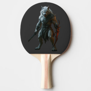 Pala De Ping Pong Hombre Lobo Ártico