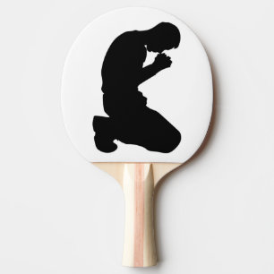 PALA DE PING PONG HOMBRE RODANDO EN ORACIÓN
